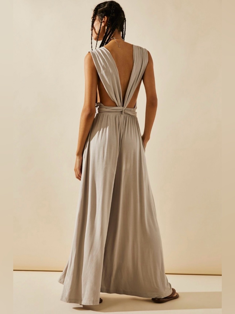 Free People Dani Convertible Open-Back One-Piece - Picture 2 of 4